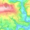 Albaston topographic map, elevation, terrain