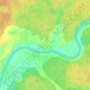 Любитово topographic map, elevation, terrain