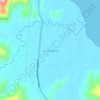 Larompong topographic map, elevation, terrain