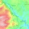 Middlewood topographic map, elevation, terrain