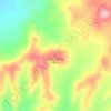 Palo Gacho topographic map, elevation, terrain