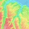 Ruscitti topographic map, elevation, terrain