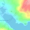 Renews topographic map, elevation, terrain