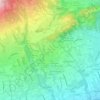 Paderno del Grappa topographic map, elevation, terrain