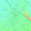 Turkmenabat topographic map, elevation, terrain