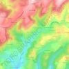 Le Grelon topographic map, elevation, terrain