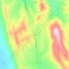 Parasapas topographic map, elevation, terrain