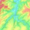 Ronquières topographic map, elevation, terrain