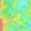 Uhlenberg topographic map, elevation, terrain