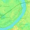 Beamtensiedlung Bliersheim topographic map, elevation, terrain