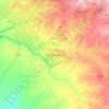Chitungwiza topographic map, elevation, terrain