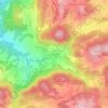 Villa d'Aiano topographic map, elevation, terrain