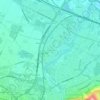 Casteldebole topographic map, elevation, terrain