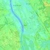 Aijen topographic map, elevation, terrain