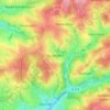 Lindscheid topographic map, elevation, terrain