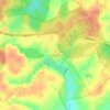 Hazel Grove topographic map, elevation, terrain