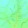 Rantau Kanan topographic map, elevation, terrain