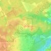 Oudsberg topographic map, elevation, terrain