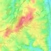 La Foresterie topographic map, elevation, terrain