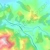 Dici topographic map, elevation, terrain