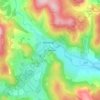 Strathdon topographic map, elevation, terrain