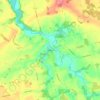 Paisley topographic map, elevation, terrain