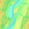 Высокое topographic map, elevation, terrain