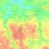 Callac topographic map, elevation, terrain