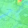 Oud Waterschei topographic map, elevation, terrain