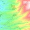 San Antonio de Cucupuro topographic map, elevation, terrain