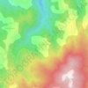 Ravna Gora topographic map, elevation, terrain