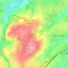 La Basse-Bruyère topographic map, elevation, terrain