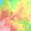 Roland topographic map, elevation, terrain