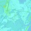 Guruji topographic map, elevation, terrain
