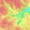 Тефаново topographic map, elevation, terrain
