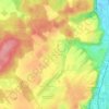 Birkenhard topographic map, elevation, terrain