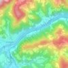 Bukovje topographic map, elevation, terrain
