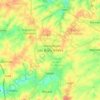 Les Bons Villers topographic map, elevation, terrain