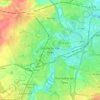 Stockton-on-Tees topographic map, elevation, terrain