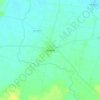 Prang Ku topographic map, elevation, terrain