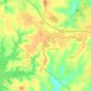 Toano Trace topographic map, elevation, terrain