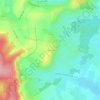 Champeaux topographic map, elevation, terrain