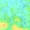 Le Pavé topographic map, elevation, terrain