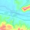 Poncitlán topographic map, elevation, terrain