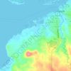 Sumagdang topographic map, elevation, terrain