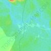 Nattavaara topographic map, elevation, terrain