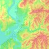 Березники topographic map, elevation, terrain