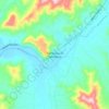 Tamazula de Gordiano topographic map, elevation, terrain