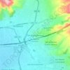 San Buenaventura topographic map, elevation, terrain