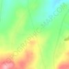 Goonoowigall topographic map, elevation, terrain
